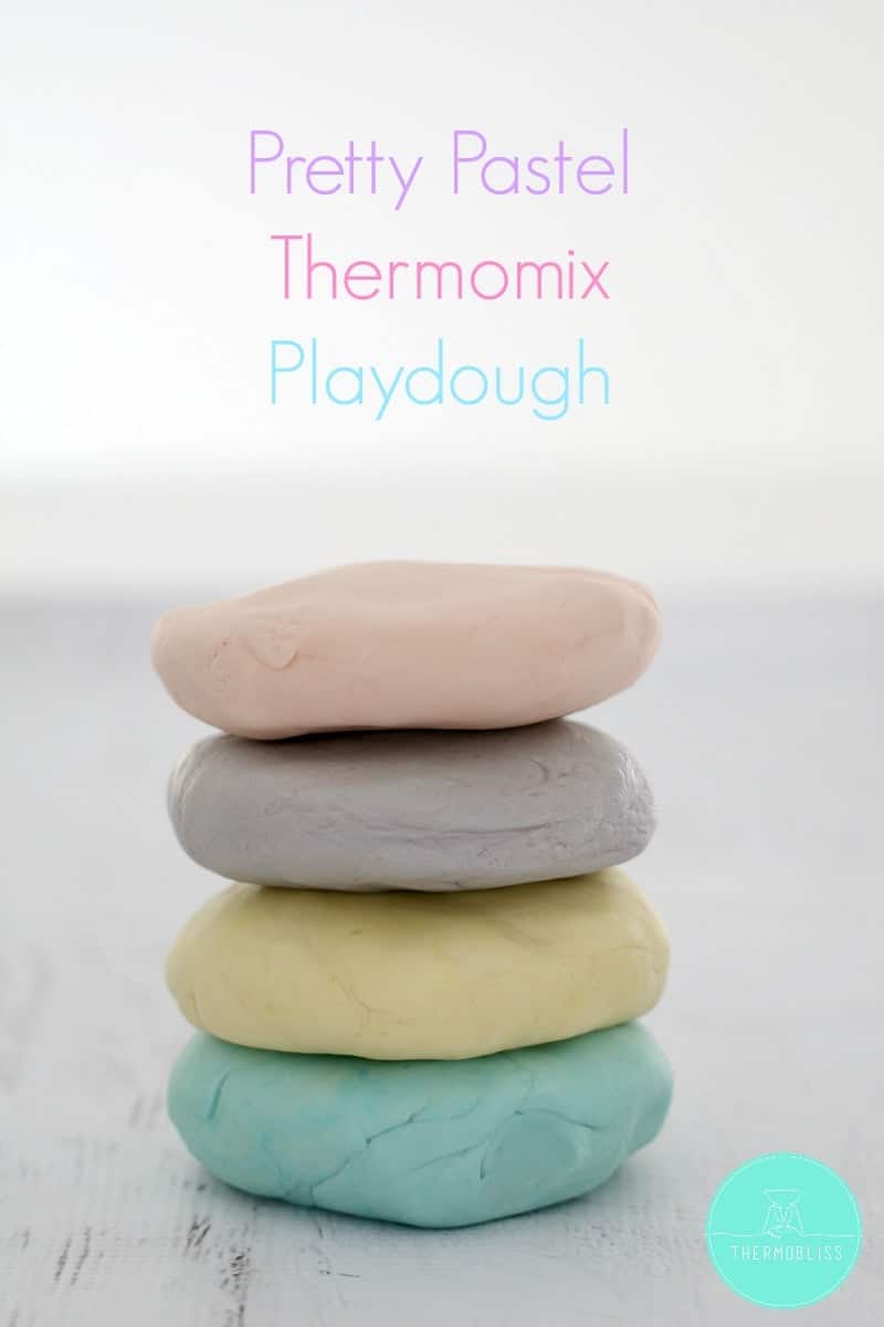 Pretty Pastel Thermomix Playdough