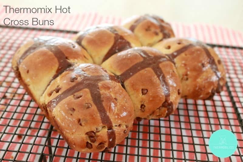 Chocolate Chip Hot Cross Buns ThermoBliss