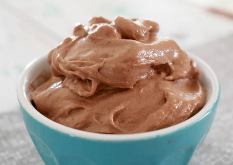 Healthy Peanut Butter & Chocolate Ice Cream 3