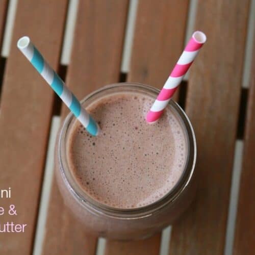Skinny Chocolate Peanut Butter Smoothie