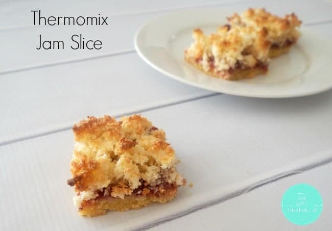 Thermomix Jam Slice