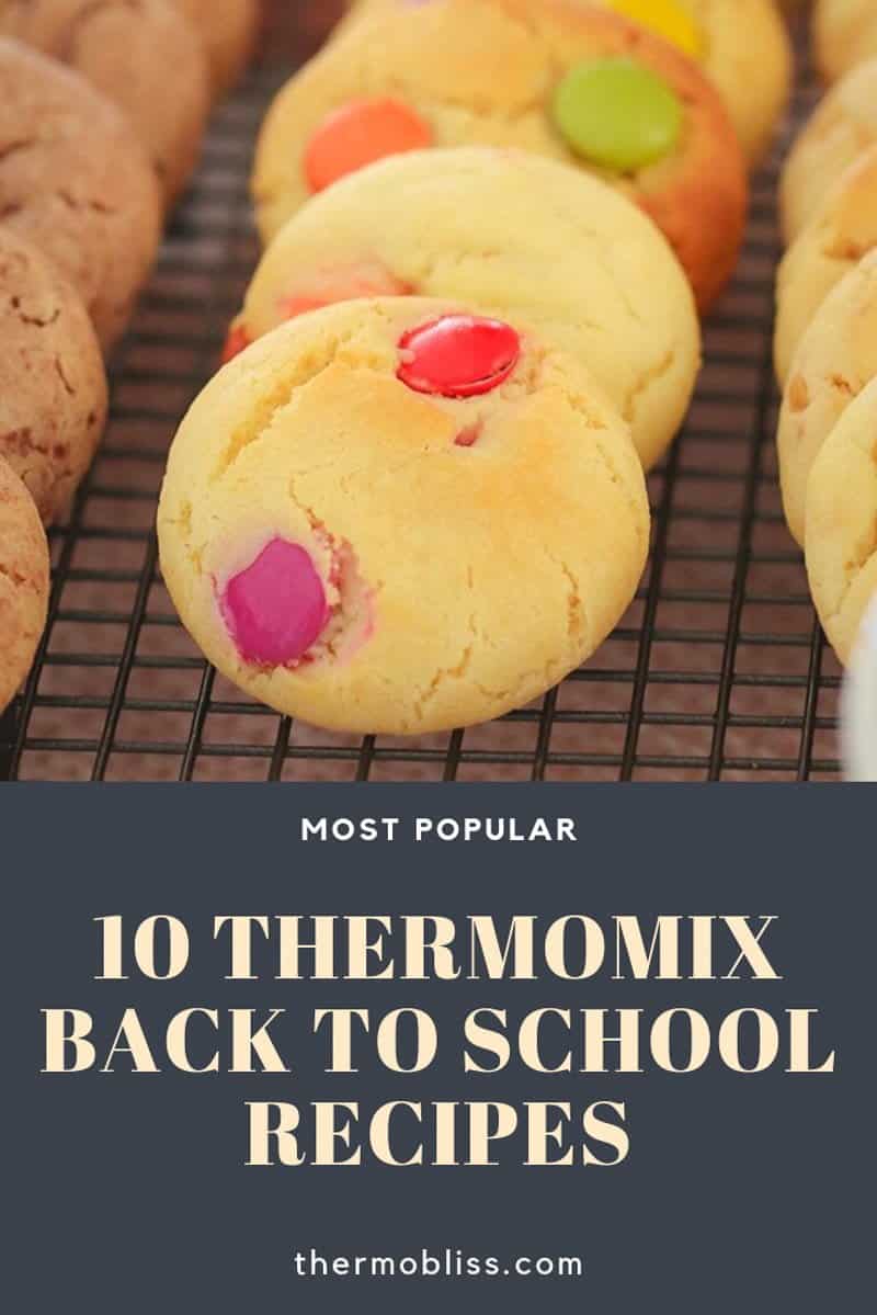 Thermomix school lunch box recipes.