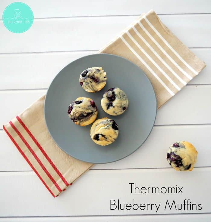 Thermomix Blueberry Muffins
