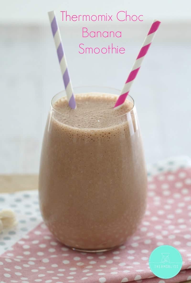 Thermomix Healthy Chocolate Banana Smoothie