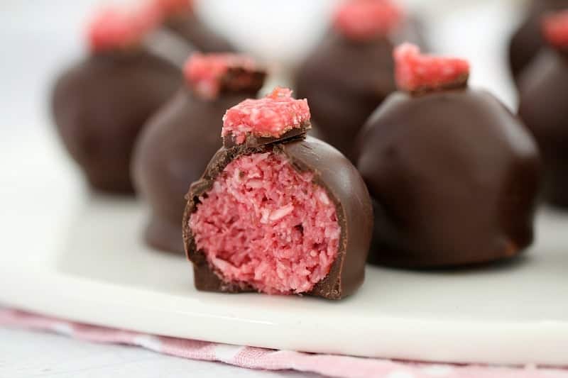 Thermomix Chocolate Cherry Balls - Thermobliss