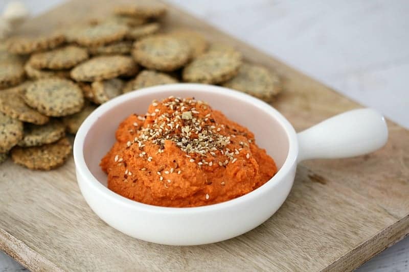 Thermomix Roasted Capsicum & Sun-Dried Tomato Dip