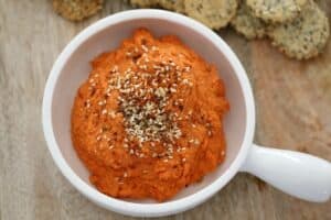 Thermomix Roasted Capsicum & Sun-Dried Tomato Dip