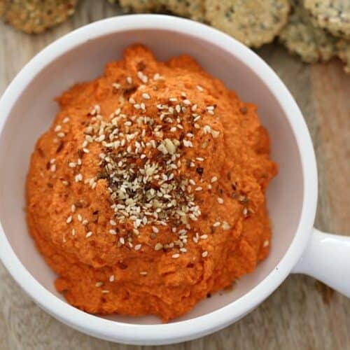 Thermomix Roasted Capsicum & SunDried Tomato Dip Thermobliss