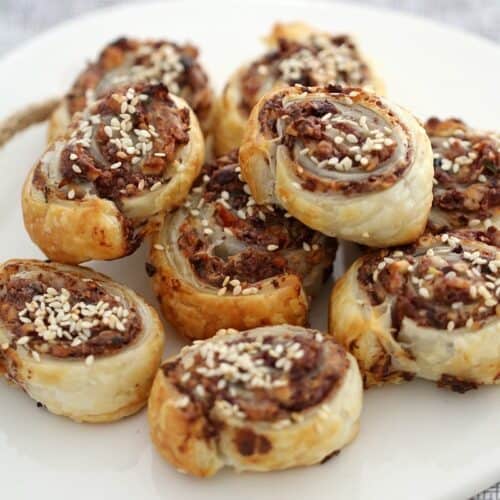 Thermomix Olive & Feta Pinwheels