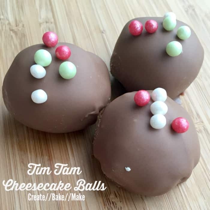 Tim Tam Cheesecake Balls Feature