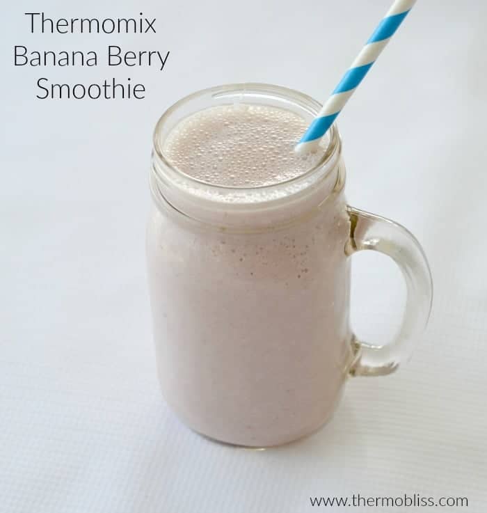 Thermomix Banana Berry Smoothie
