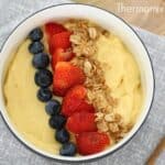 Thermomix Banana Mango Smoothie Bowl