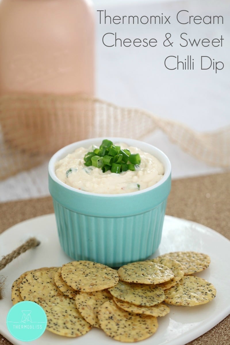 Thermomix Cream Cheese & Sweet Chilli Dip