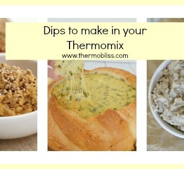 Dips to make in your thermomix