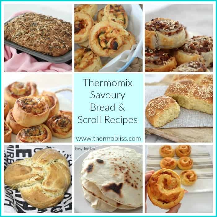 Thermomix Savoury Bread and Scrolls recipes