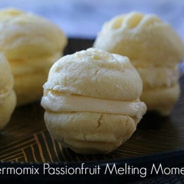 Thermomix Passionfruit Melting Moments