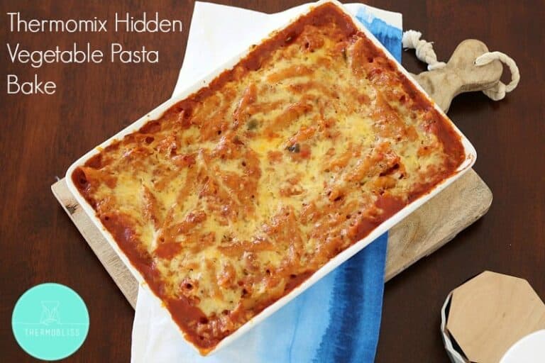 Thermomix Hidden Vegetable Pasta Bake Thermobliss