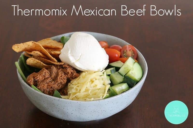 Thermomix Mexican Beef Bowls
