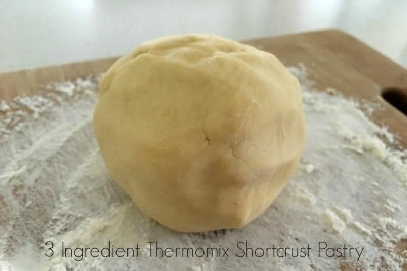 3 Ingredient Thermomix Shortcrust Pastry