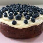 Simple Thermomix Lemon & Blueberry Cake with Cream Cheese Frosting