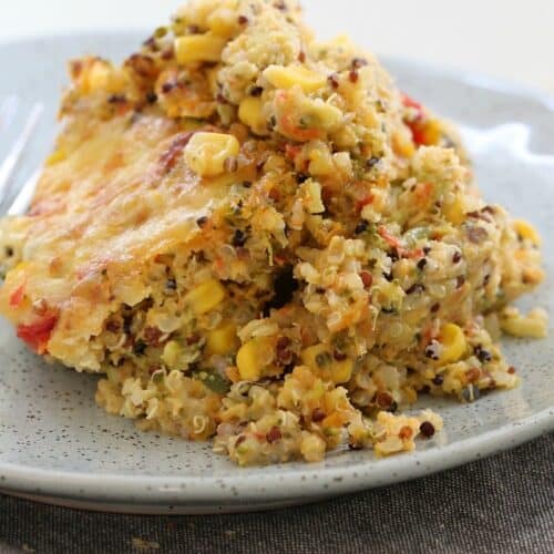 Thermomix Quinoa & Vegetable Bake