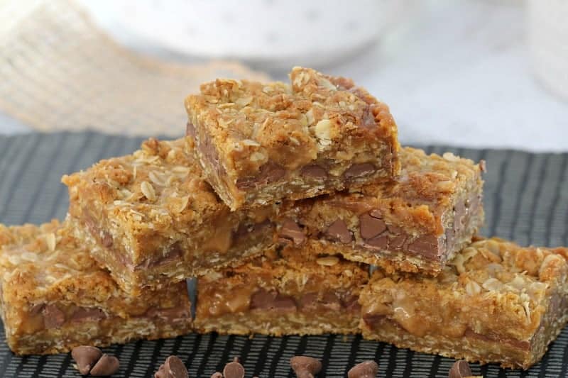 Thermomix Oat & Caramel Slice