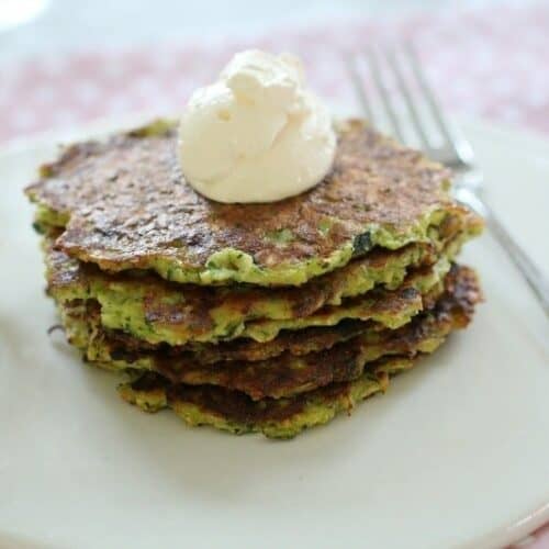 Thermomix Zucchini Fritters