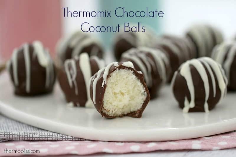 Thermomix Choc Coconut Balls