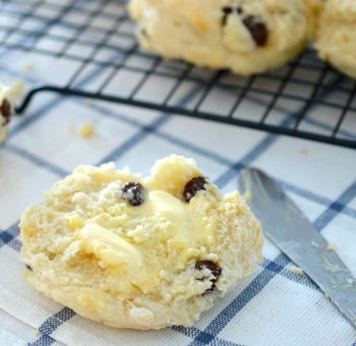 Thermomix Sultana Scones