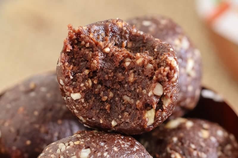 Thermomix Chocolate Hazelnut Bliss Balls