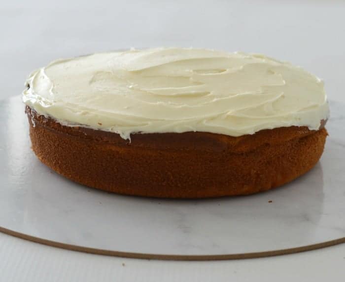 Iced Thermomix White Chocolate Cake