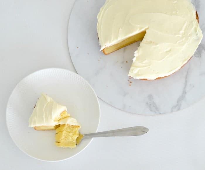 Thermomix White Chocolate Cake