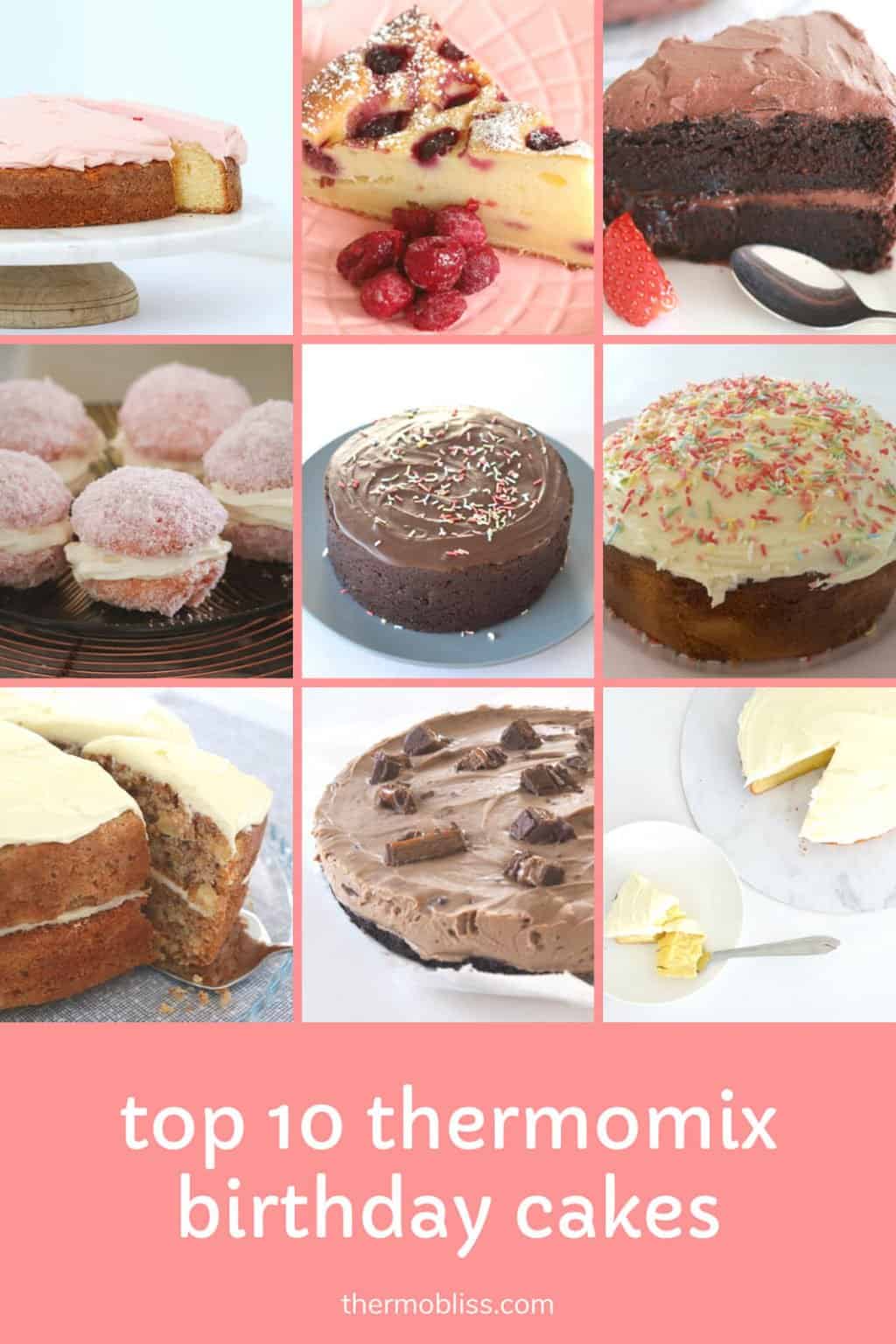 The BEST Thermomix Birthday Cakes Top 10 Thermobliss