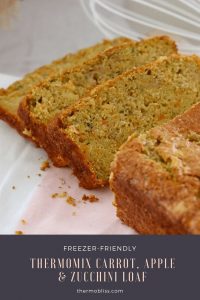 Thermomix Carrot, Apple & Zucchini Loaf - Thermobliss