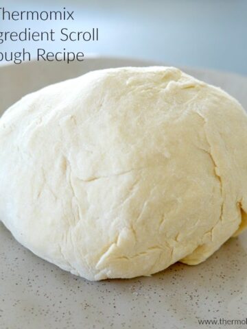 Thermomix 2 Ingredient Scroll Dough Recipe