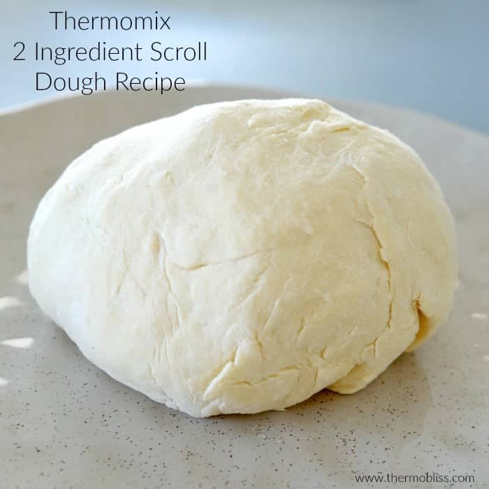 Thermomix 2 Ingredient Scroll Dough Recipe