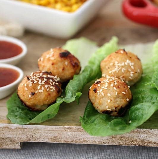 Thermomix Chicken Meatballs - Thermobliss