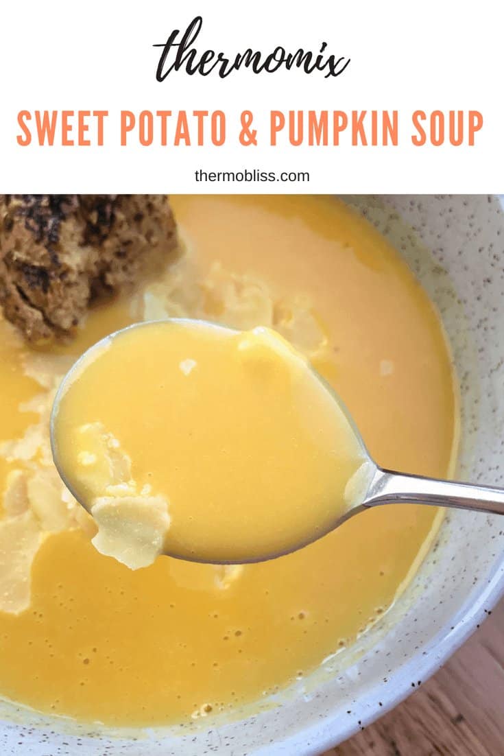 Thermomix Sweet Potato & Pumpkin Soup