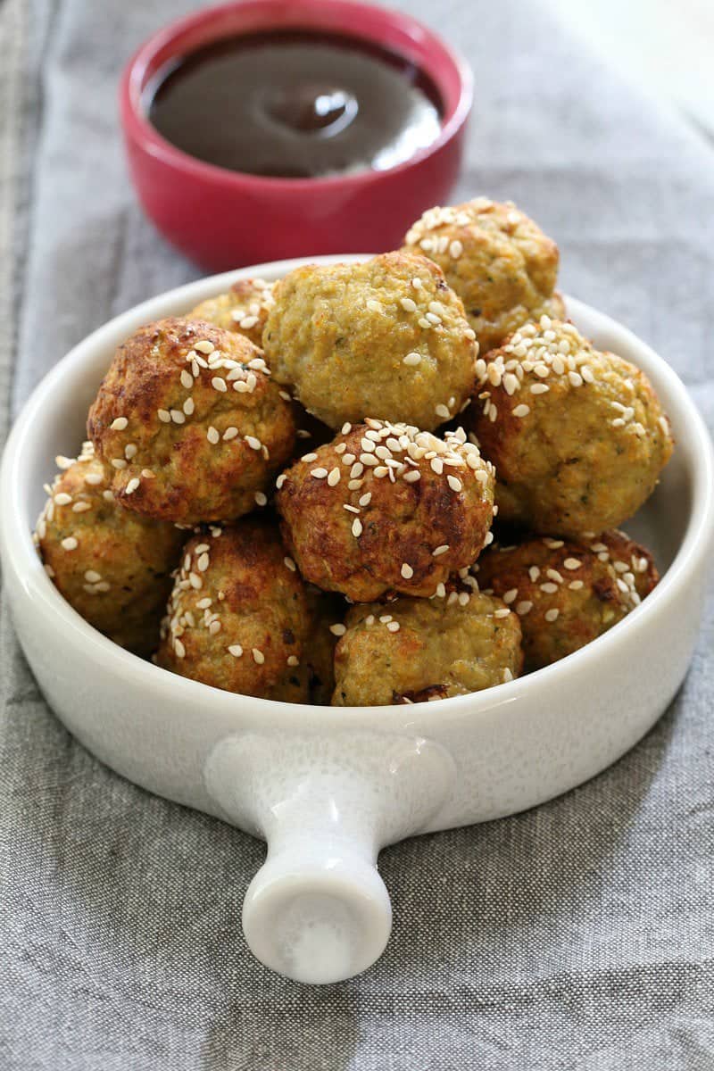 Healthy Vegetable & Turkey Meatballs