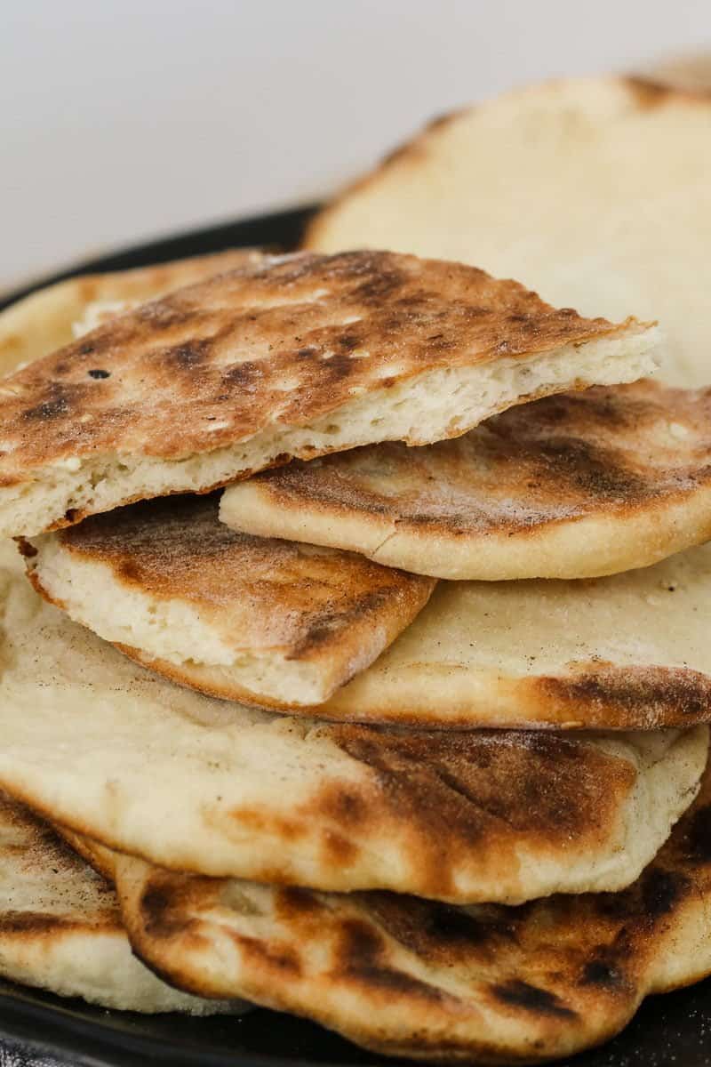 A simple and delicious Thermomix Naan Bread that is perfect served with curries, rice, butter chicken and more!