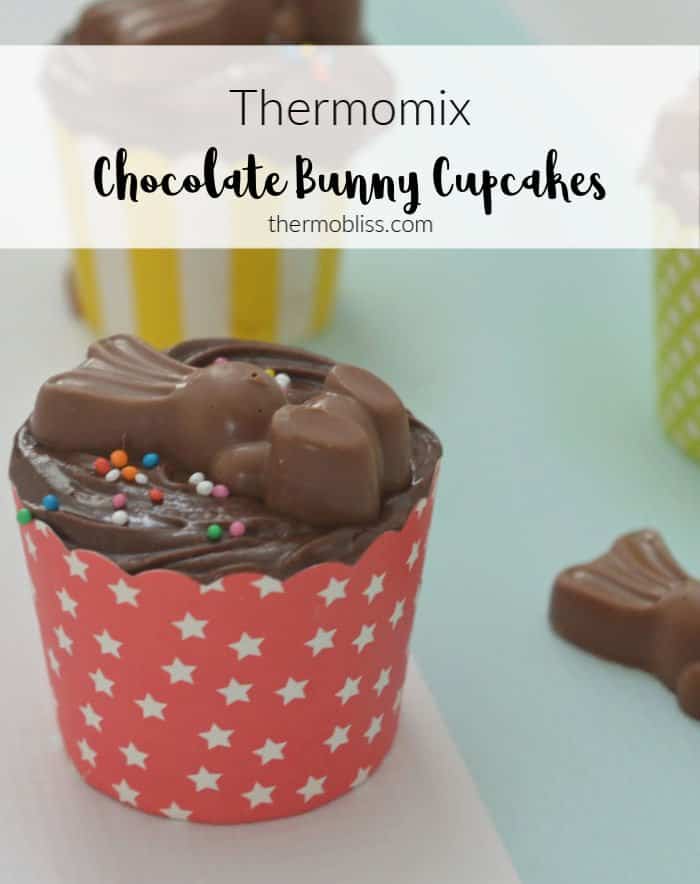 Thermomix Chocolate Bunny Cupcakes