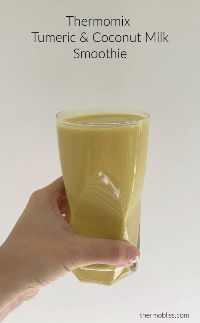 Thermomix Tumeric and Coconut Milk Smoothie