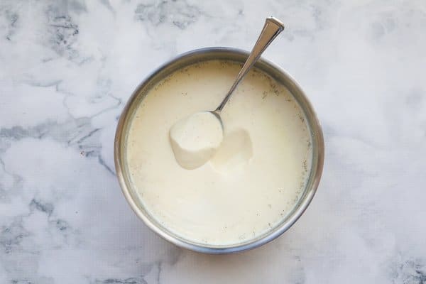 Our Thermomix Yoghurt tastes just like Jalna vanilla yoghurt... but at a fraction of the cost and made from just 5 ingredients. This recipe can easily be doubled for larger families. 