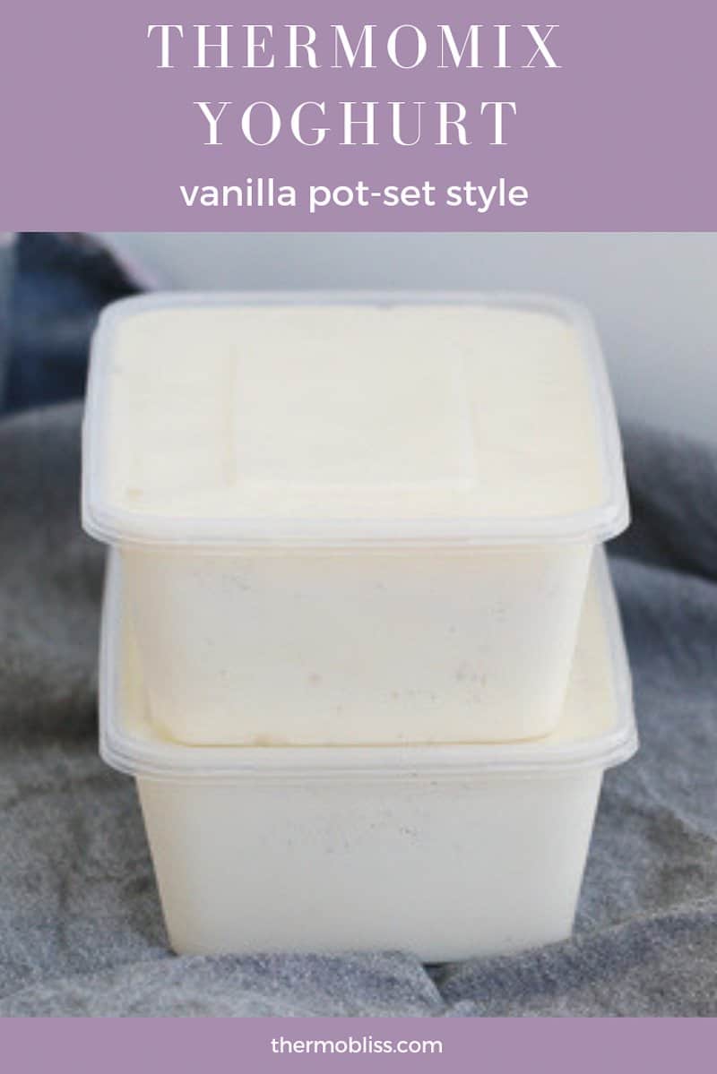 Our Thermomix Yoghurt tastes just like Jalna vanilla yoghurt... but at a fraction of the cost and made from just 5 ingredients. This recipe can easily be doubled for larger families. 