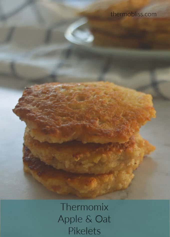 Thermomix Apple and Oat Pikelet Recipe