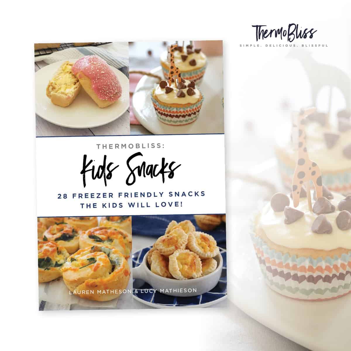 A ThermoBliss recipe book 'Kids Snacks'