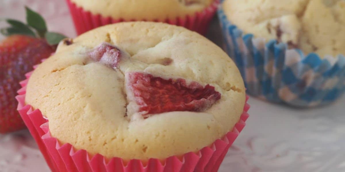 Thermomix Strawberry Cupcakes Thermobliss