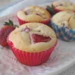 Thermomix Strawberry Cupcakes