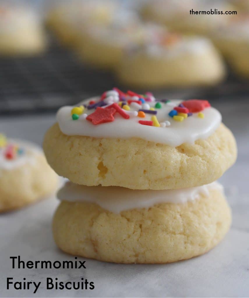 Thermomix Fairy Biscuits Side View