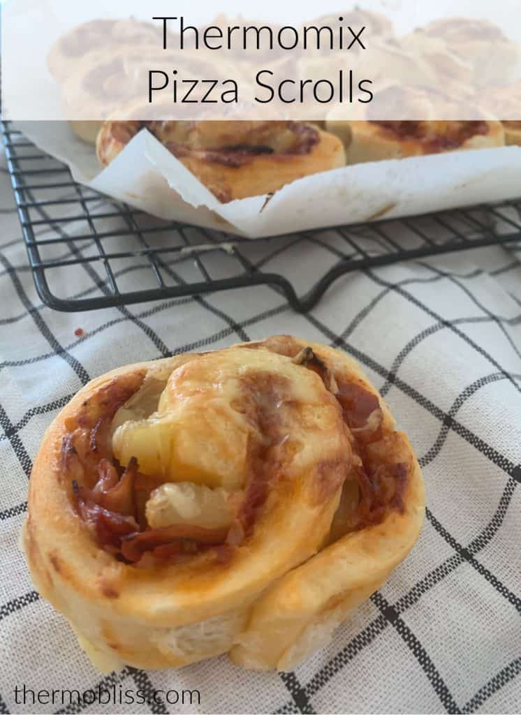 Thermomix Pizza Scrolls